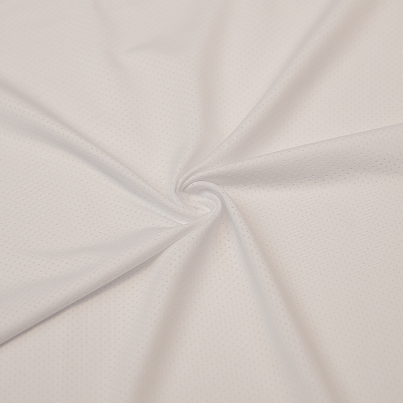 Recyklovaná polyester spandex mriežková odevná tkanina